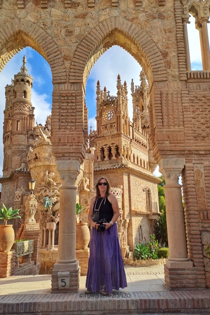 Portico_Castello_Colomares Itinerario di visita nel Castello di Colomares