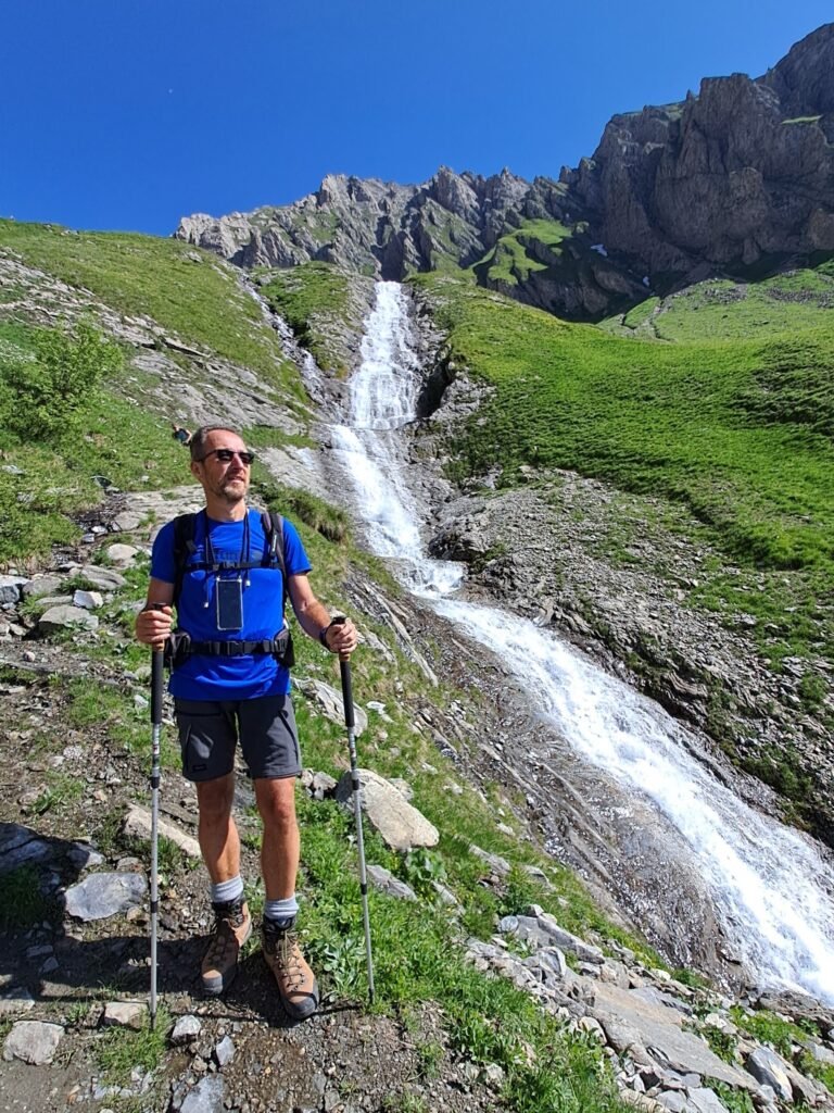 cascata_lago_licony Escursione al Colle Liconi Valle d'Aosta