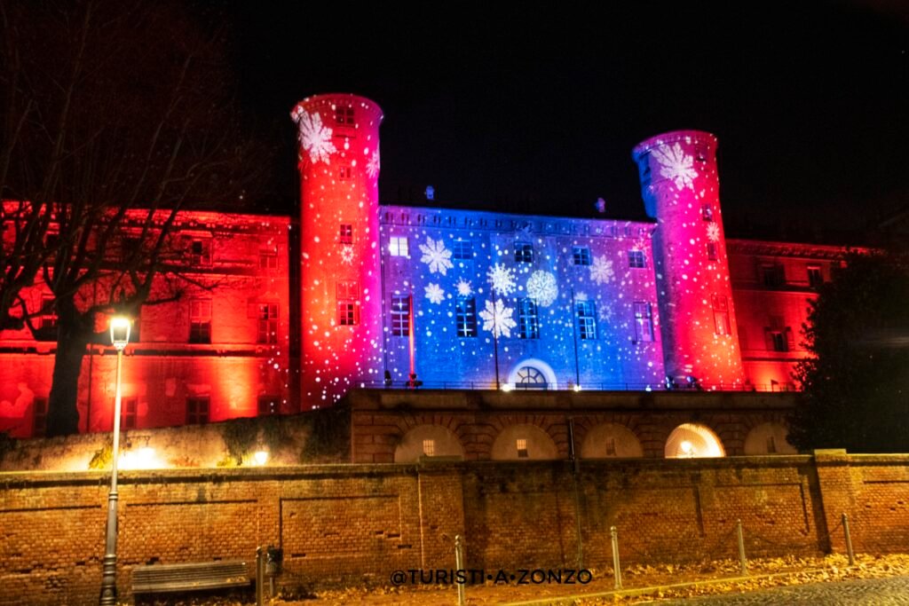installazioni interattive su Castello Reale Moncalieri