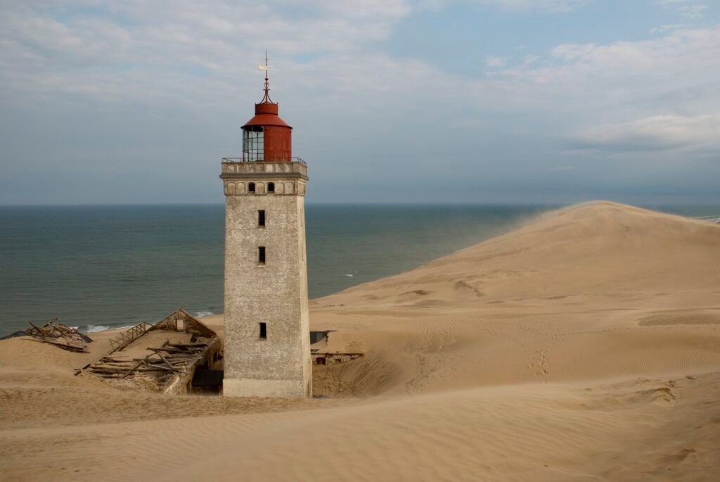 Danimarca a zonzo Radbjerg Mile, la duna mobile ed il faro