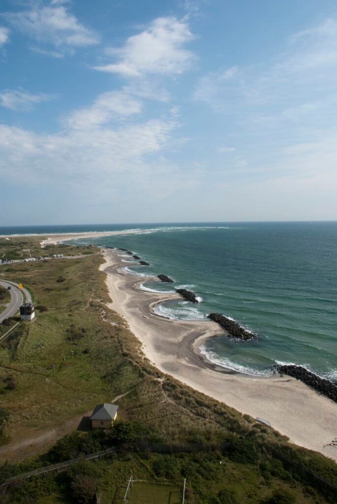 Panorama su Grenen in Danimarca
