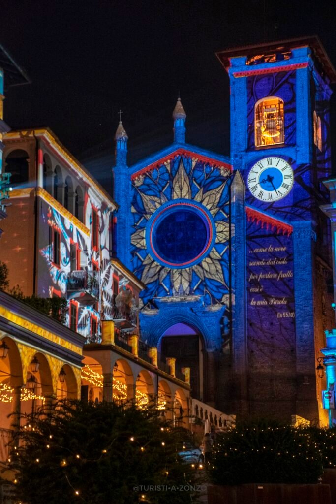 Moncalieri in Luce in Piazza Vittorio Emanuele II