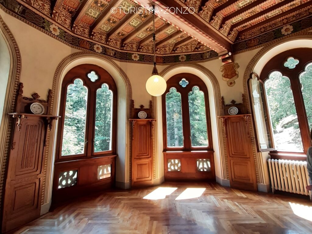 veranda-torre-orientale Castel Savoia di Gressoney