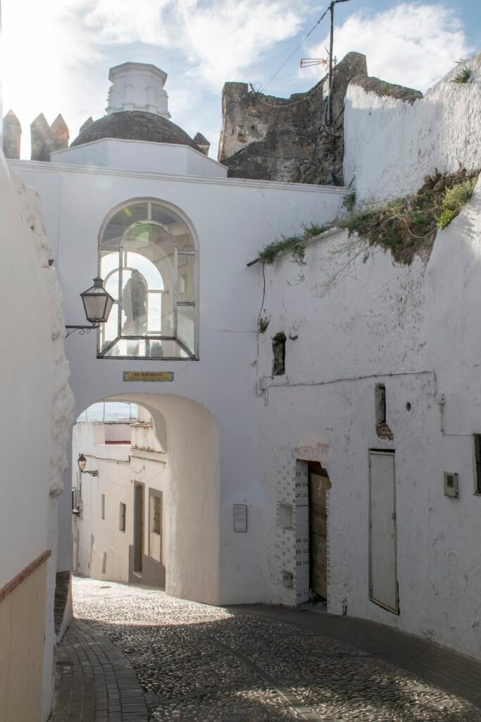 Itinerario di visita di Arcos de La Frontera Andalusia in camper