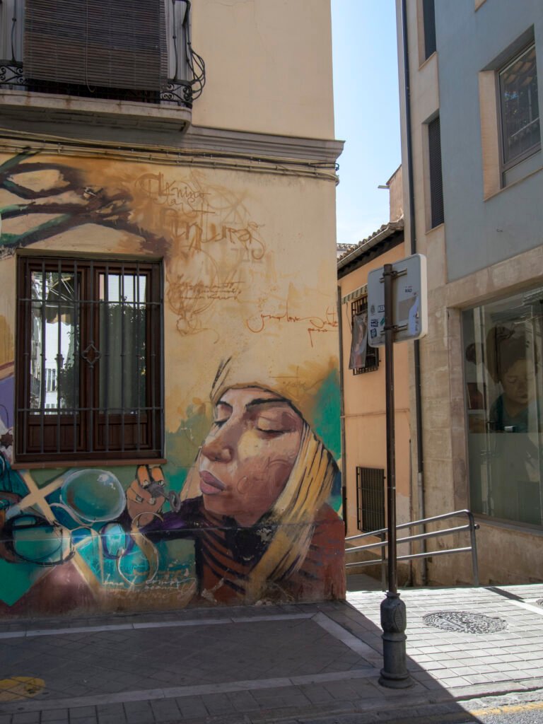 Tour della Street Art a Granada: Raul Ruiz e Calle Molinos 44