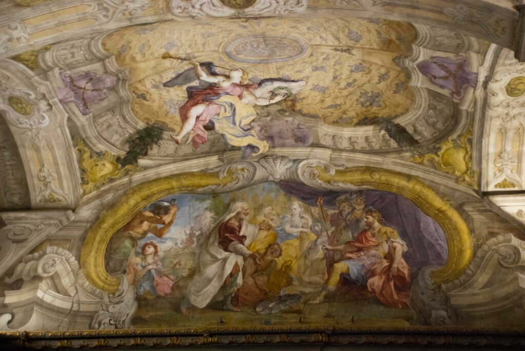 Affreschi Palazzo Carignano Appartamenti dei Principi di Carignano Torino