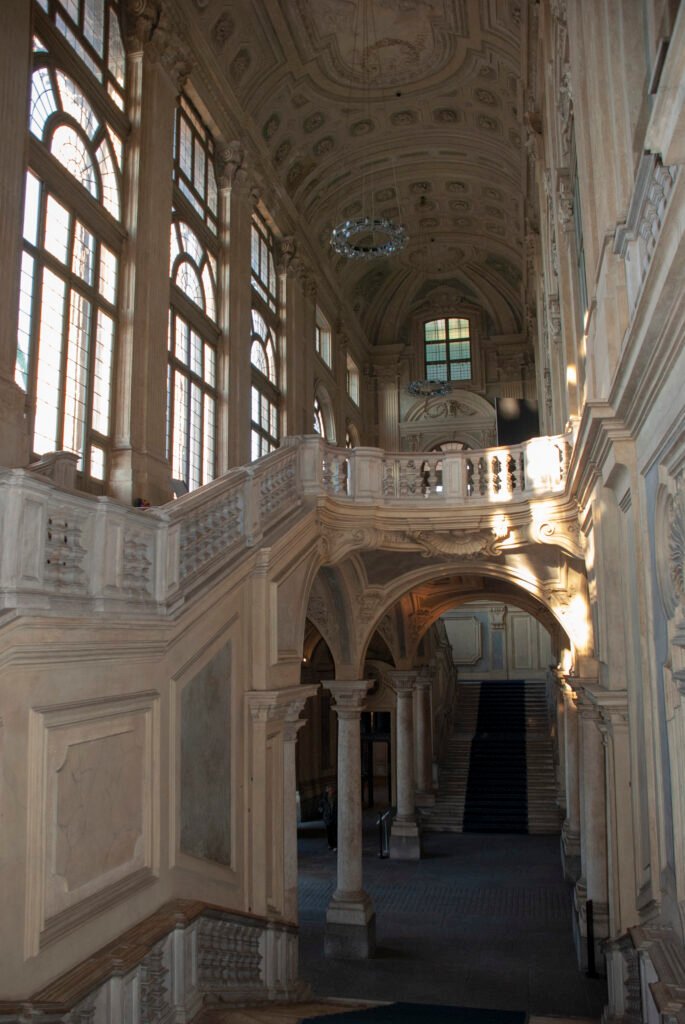 Palazzo-Madama-Interno Torino e i Palazzi Reali dei Savoia - Plazzo Madama