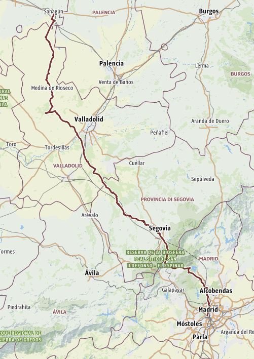 Camino de Madrid Santiago de Compostela