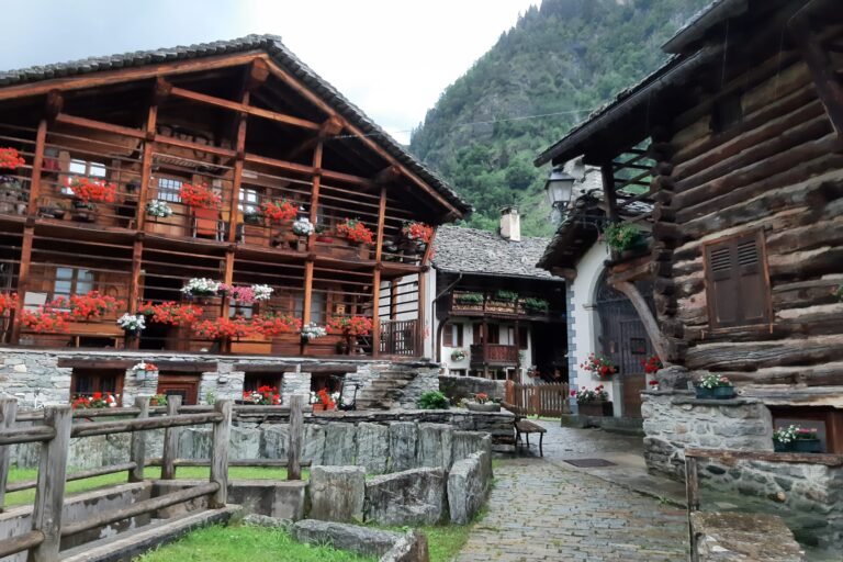 borghi freschi in Piemonte: Alagna Valsesia
