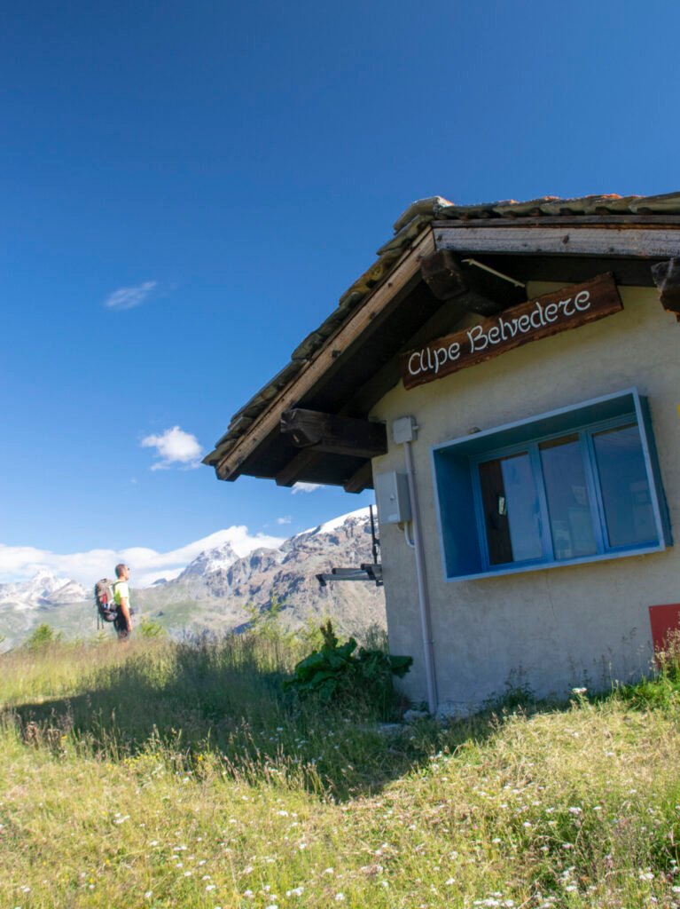 Punti panoramici della Val d'Ayas: Alpe Belvedere