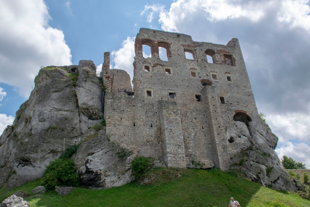 Viaggio in camper in Polonia: Castello di Ogrodzieniec