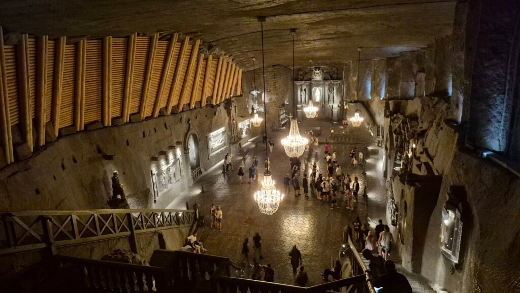 Itinerario in Polonia, visita alla miniera di sale di Wieliczka a Cracovia